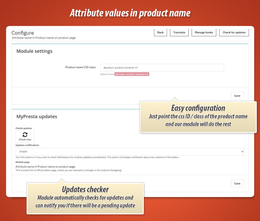 Foto 3: Attribuutwaarden in productnaam