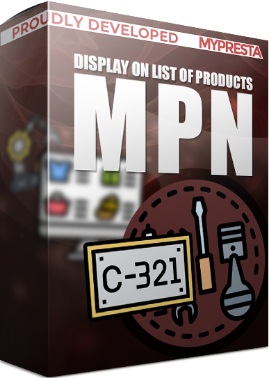 Photo principale du module Filtre MPN liste produits back office