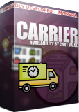 PrestaShop Carrier availability by cart value With this module you can decide about carrier availability during order checkout depending on value ...