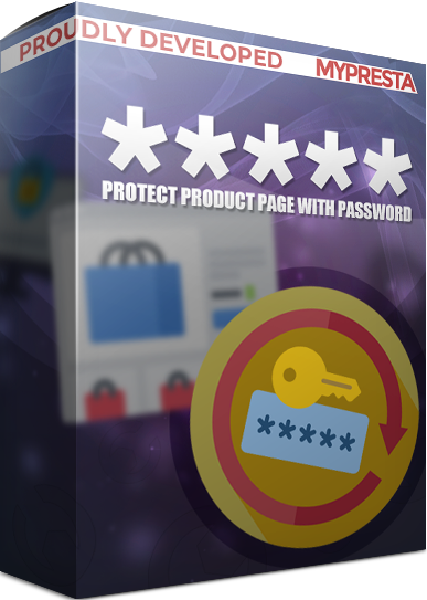 password for product page in prestashop