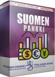 PrestaShop Bank Finlandii (Suomen Pankki) - kursy walut Ten moduł PrestaShop automatycznie aktualizuje kursy walut, pobierając oficjalne dane referencyjne...