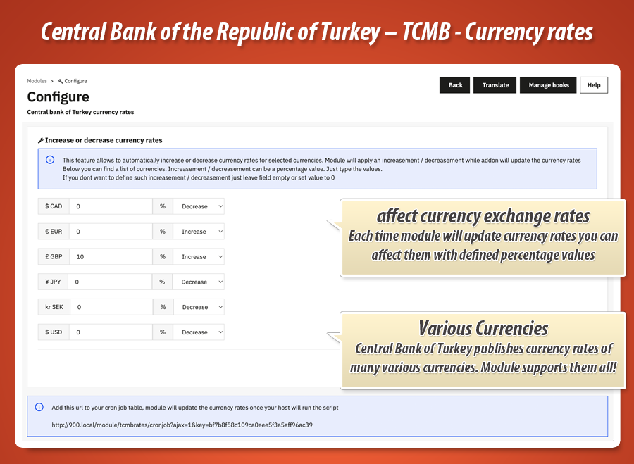 Image 1: Central Bank of Turkey (TCMB) - currency exchange rates