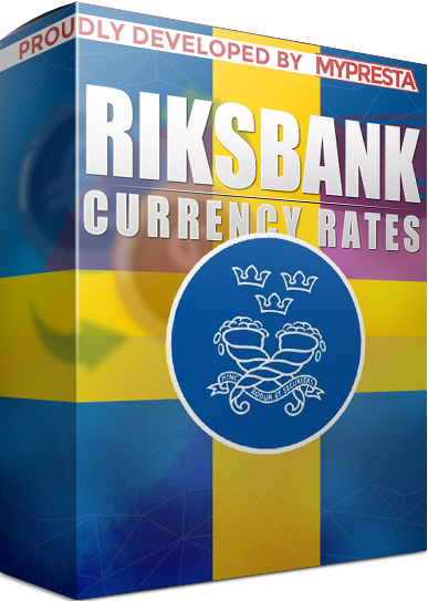 Sveriges Riksbank - currency exchange rates in prestashop