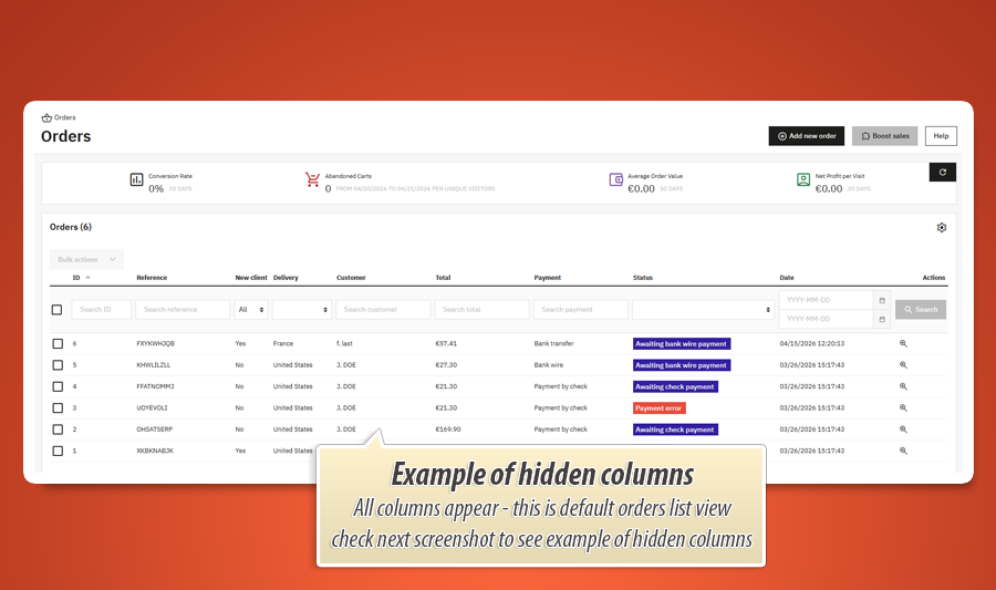 Image 2: Order Grid Manager Free