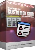 PrestaShop Customer Grid Pro – Spalten & Layout der Kundenliste Gestalten Sie die PrestaShop-Kundenliste: Spalten ausblenden (inkl. Filter), Telefon, Bestellungen, ...
