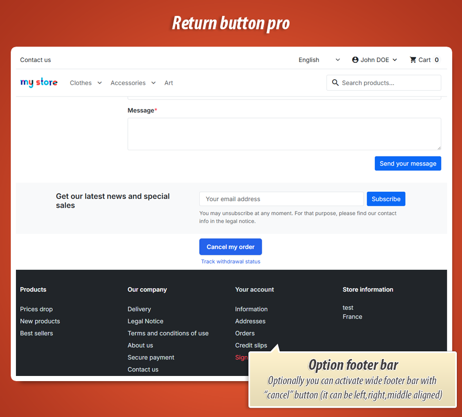 Foto 4: EU Retourknop – Online herroepingsformulier