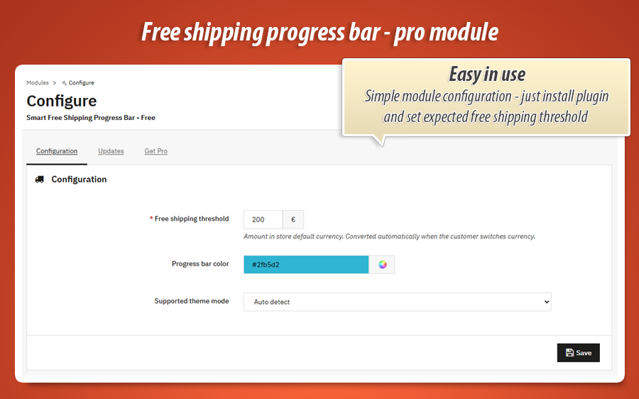 Image 1: Free Shipping Progress Bar for free