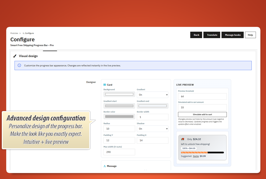 Image 6: Free Shipping Progress Bar Pro