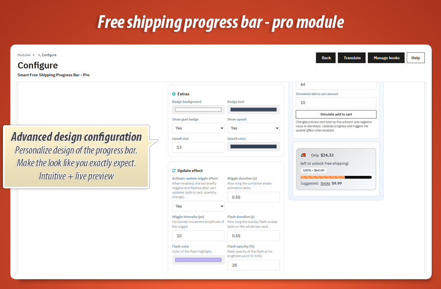 Image 4: Free Shipping Progress Bar Pro