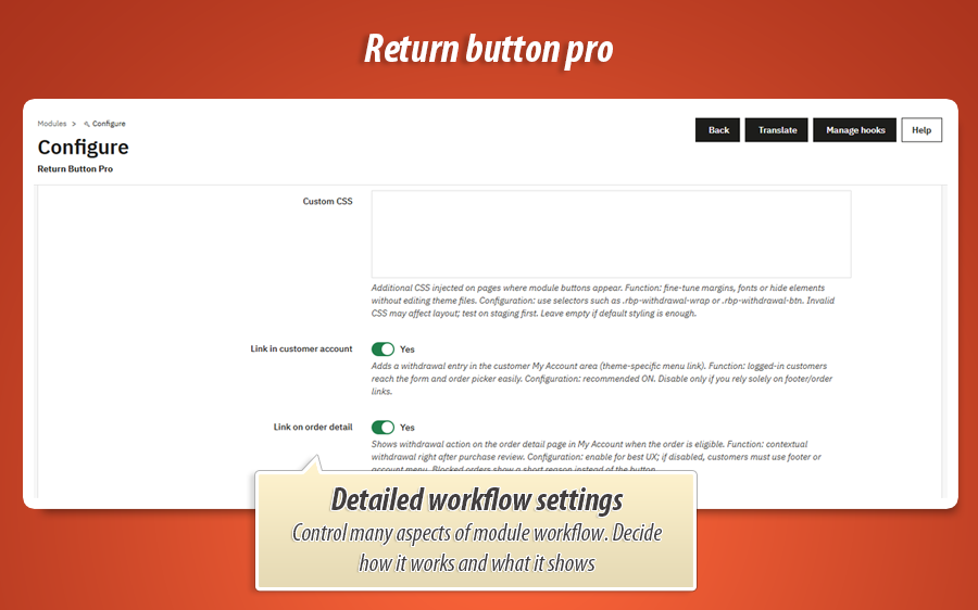 Foto 19: EU Retourknop – Online herroepingsformulier
