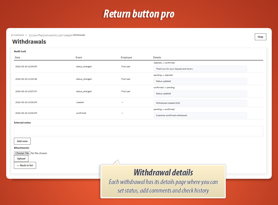 Foto 23: EU Retourknop – Online herroepingsformulier