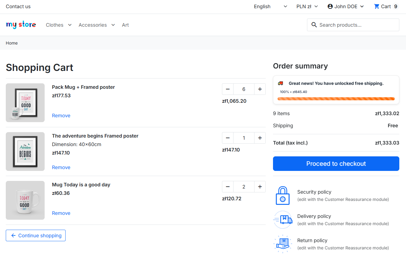 Image 11: Free Shipping Progress Bar Pro