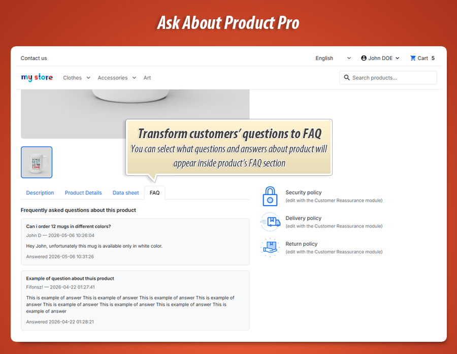 Foto 22: Vraag over product - contactformulieren pro