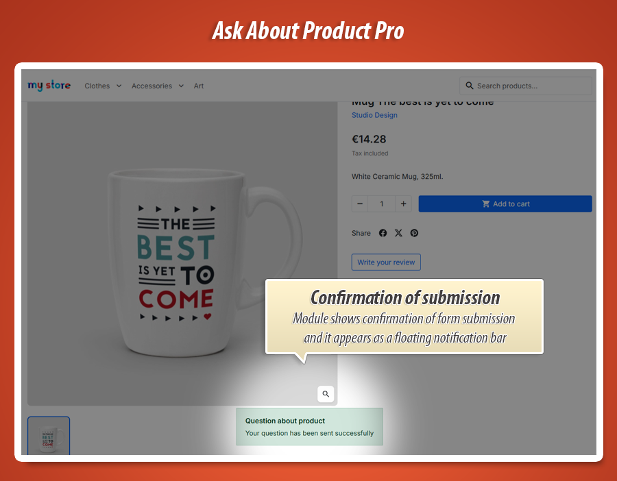 Foto 23: Vraag over product - contactformulieren pro