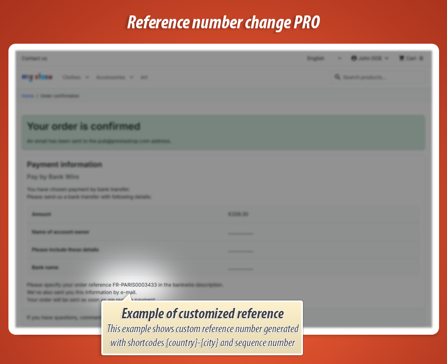 Foto 1: Bestellreferenz-Generator PRO
