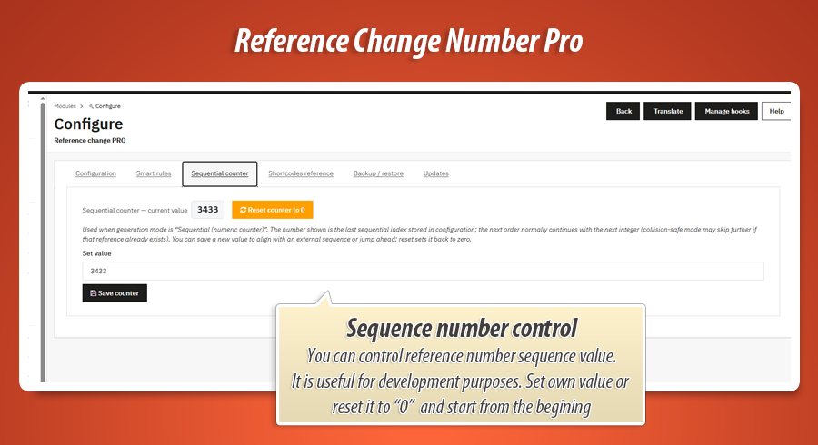 Foto 8: Bestellreferenz-Generator PRO