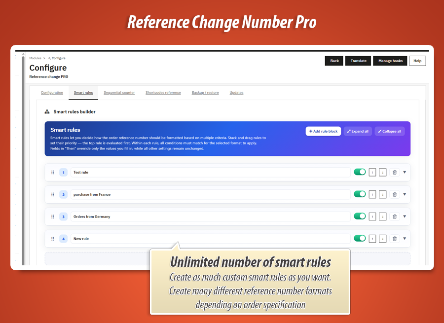 Foto 7: Bestellreferenz-Generator PRO