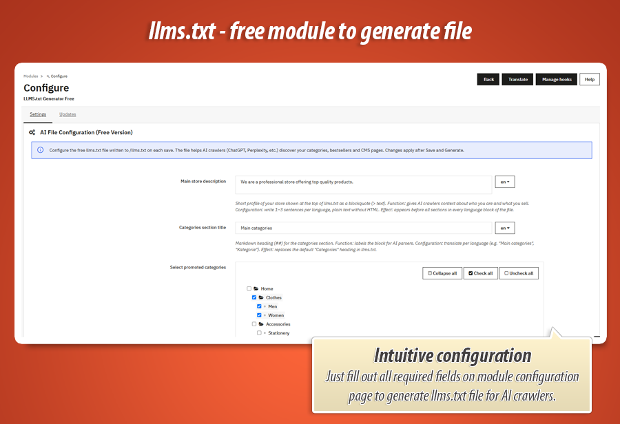 Zdjęcie 3: Darmowy generator llms.txt