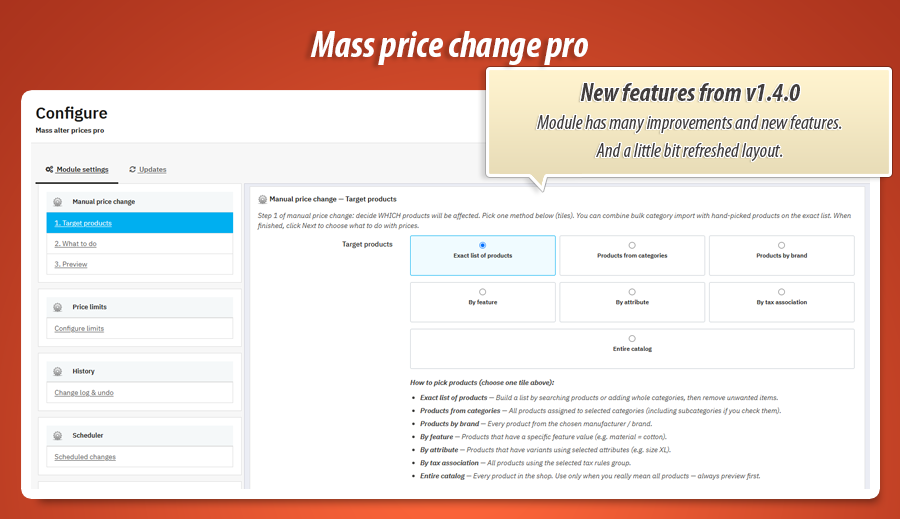 Image 1: Mass price change pro