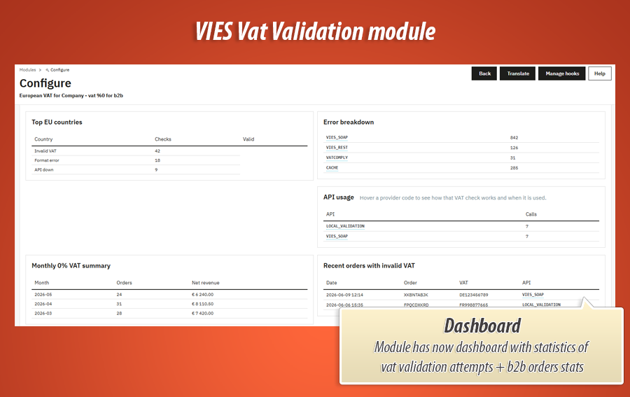 Image 2: Validate VAT in VIES and set 0% VAT