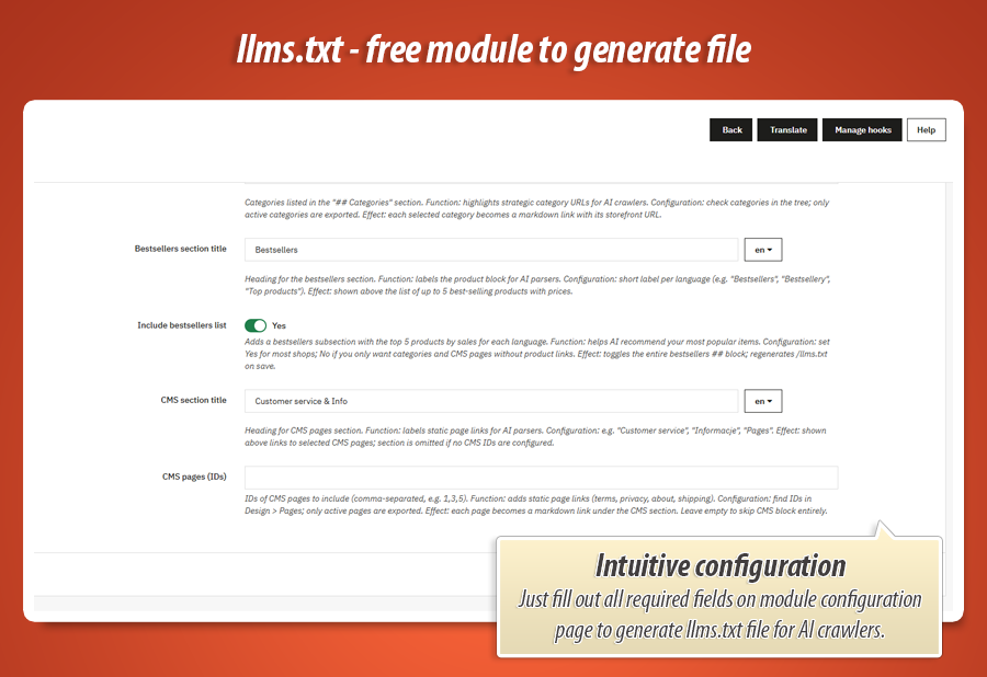 Zdjęcie 2: Darmowy generator llms.txt