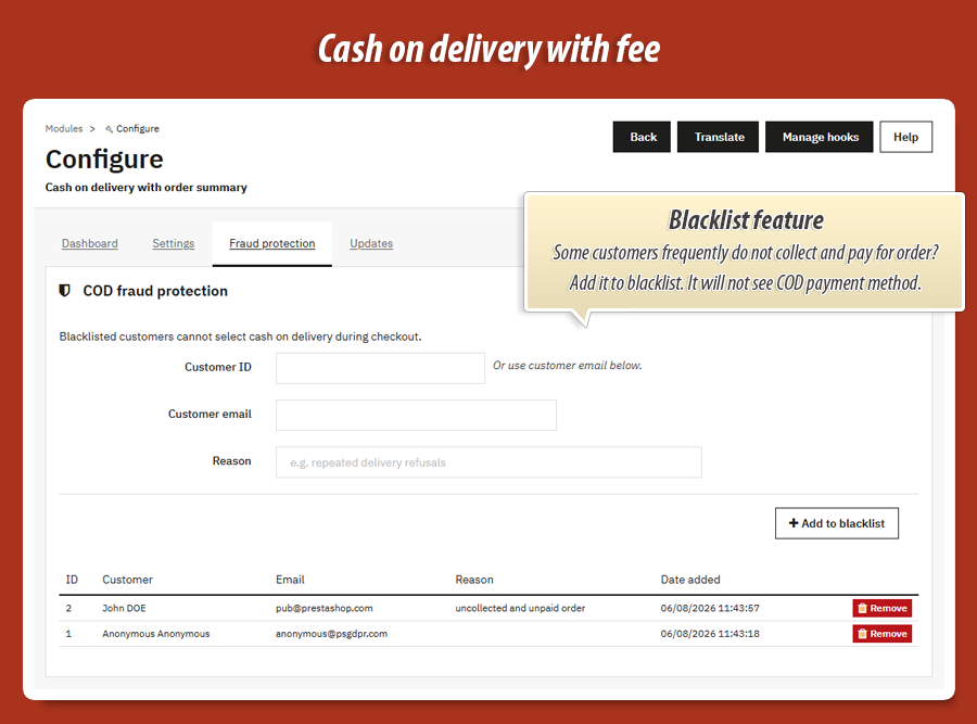 Image 3: Cash on delivery with fee