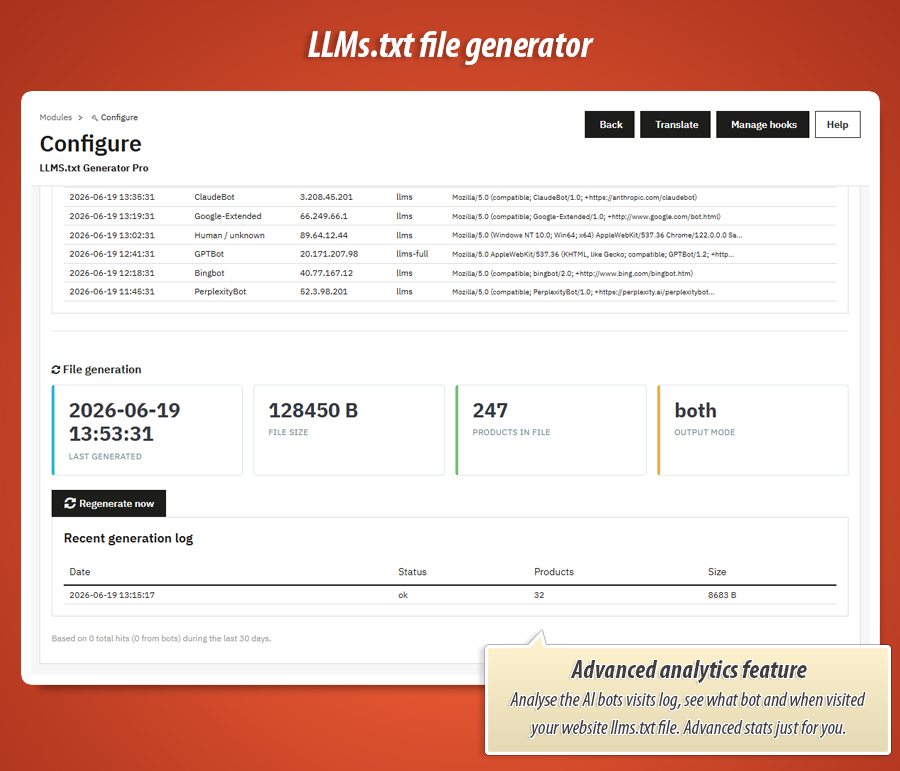 Image 3: LLMS.txt Generator Pro