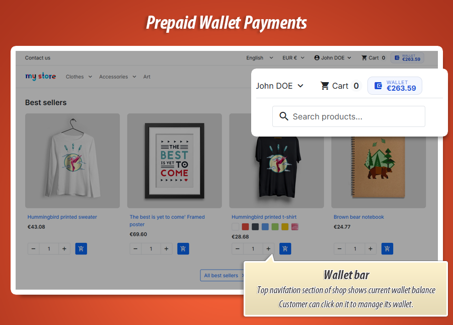 Image 3: Prepaid Wallet & Store Credit