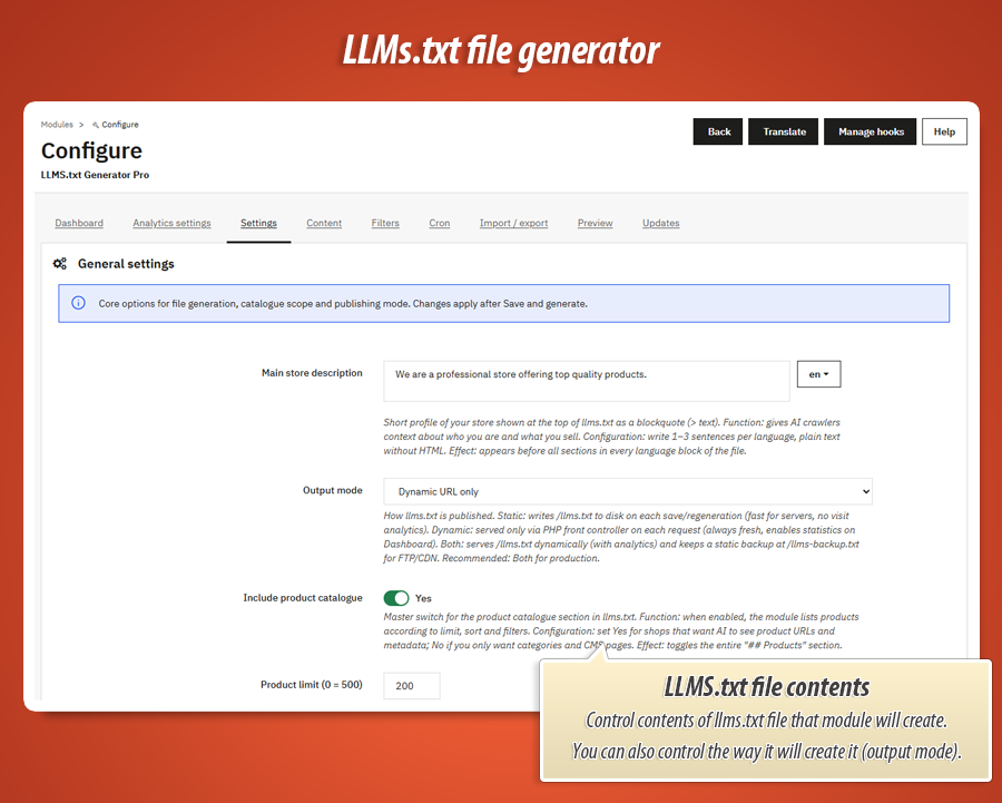 Image 5: LLMS.txt Generator Pro