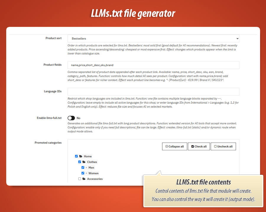 Image 6: LLMS.txt Generator Pro