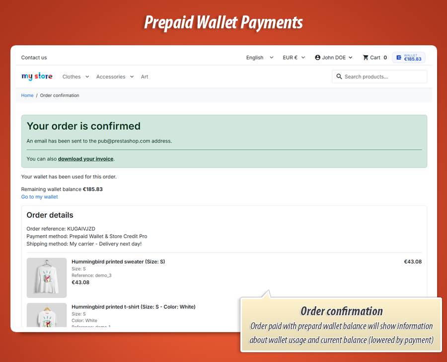 Image 6: Prepaid Wallet & Store Credit