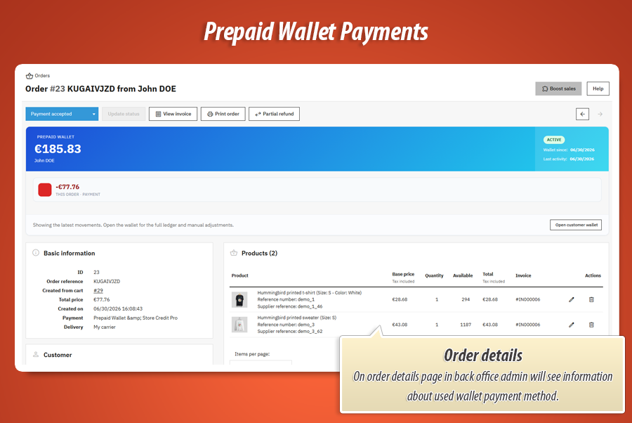 Image 7: Prepaid Wallet & Store Credit