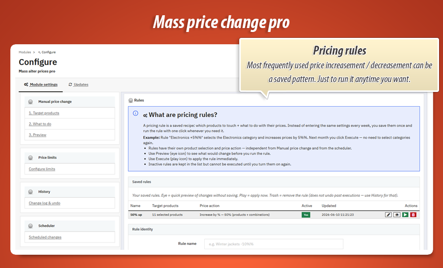 Image 7: Mass price change pro