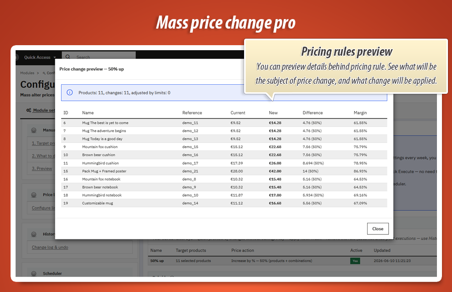 Image 8: Mass price change pro