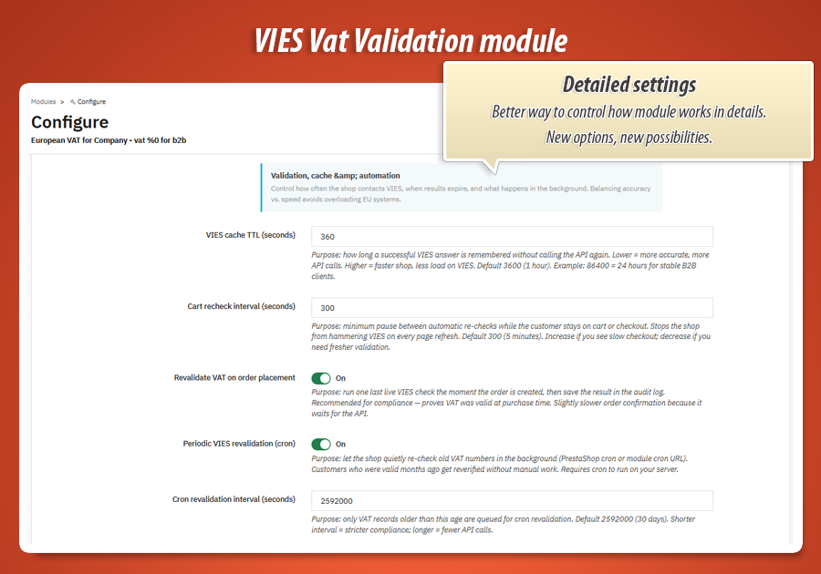 Image 10: Validate VAT in VIES and set 0% VAT