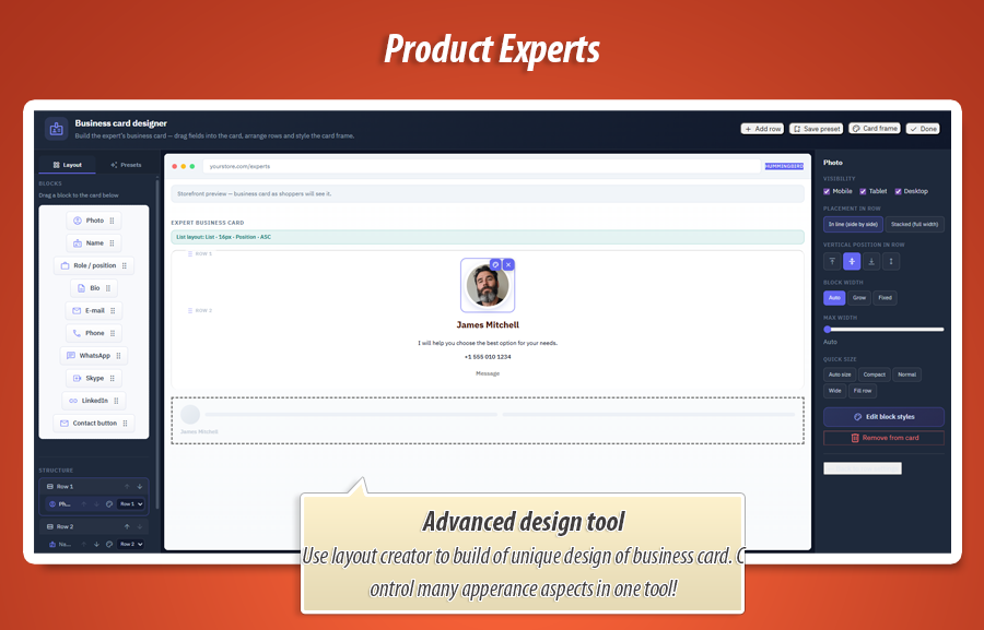 Image 13: Product expert - Specialist Business Cards