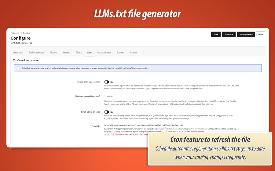 Image 12: LLMS.txt Generator Pro