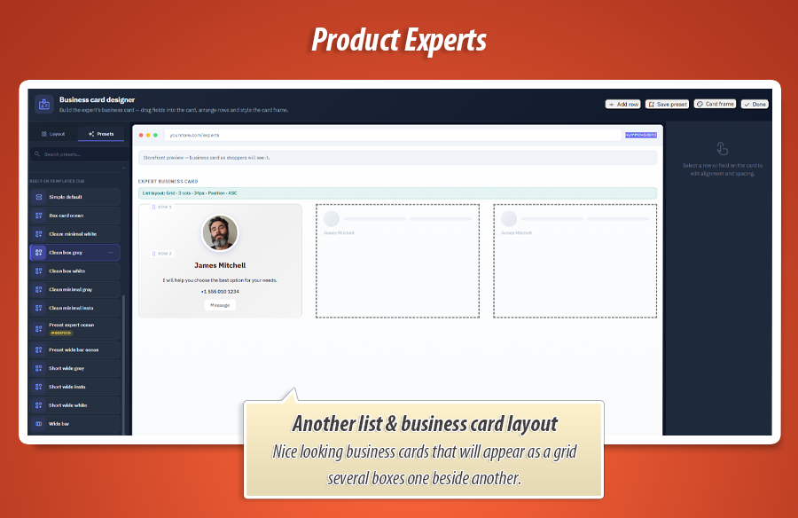 Image 5: Product expert - Specialist Business Cards