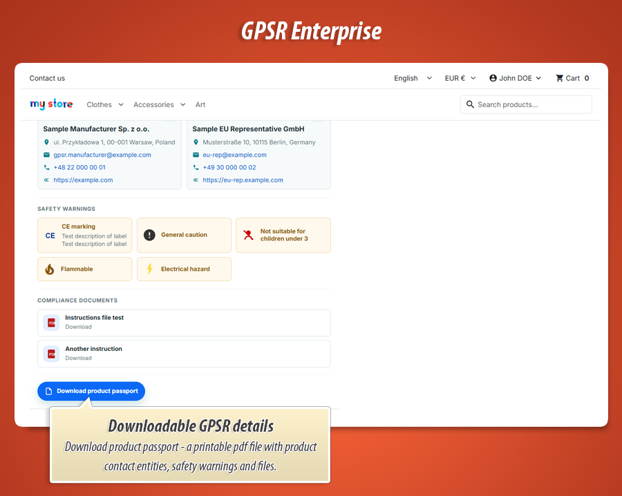 Image 1: GPSR Enterprise