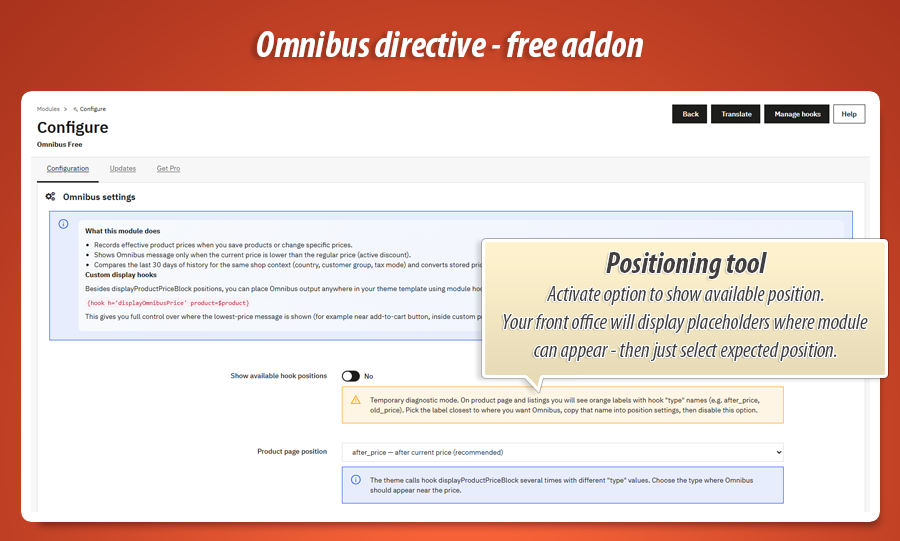 Image 6: Omnibus Directive - Free Addon