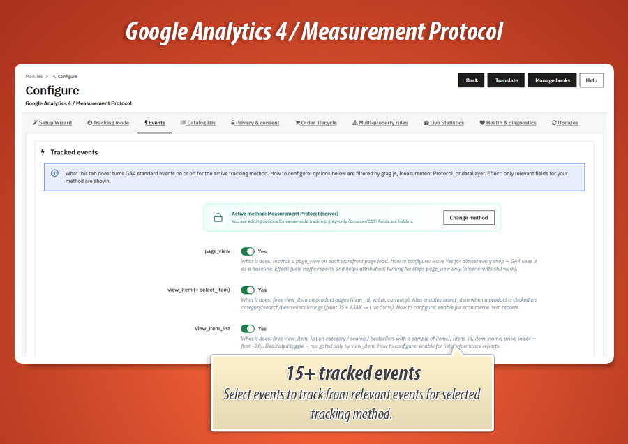 Image 18: Google Analytics 4 — gtag, MP & dataLayer tracking