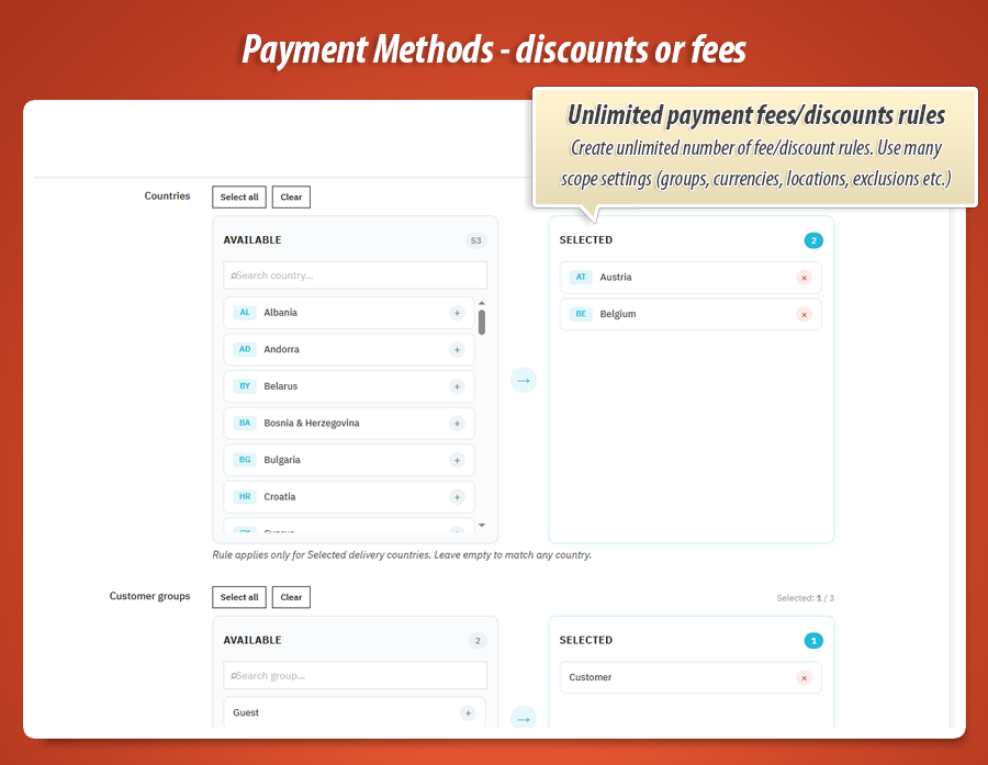 Image 10: Payment Discount or Fee