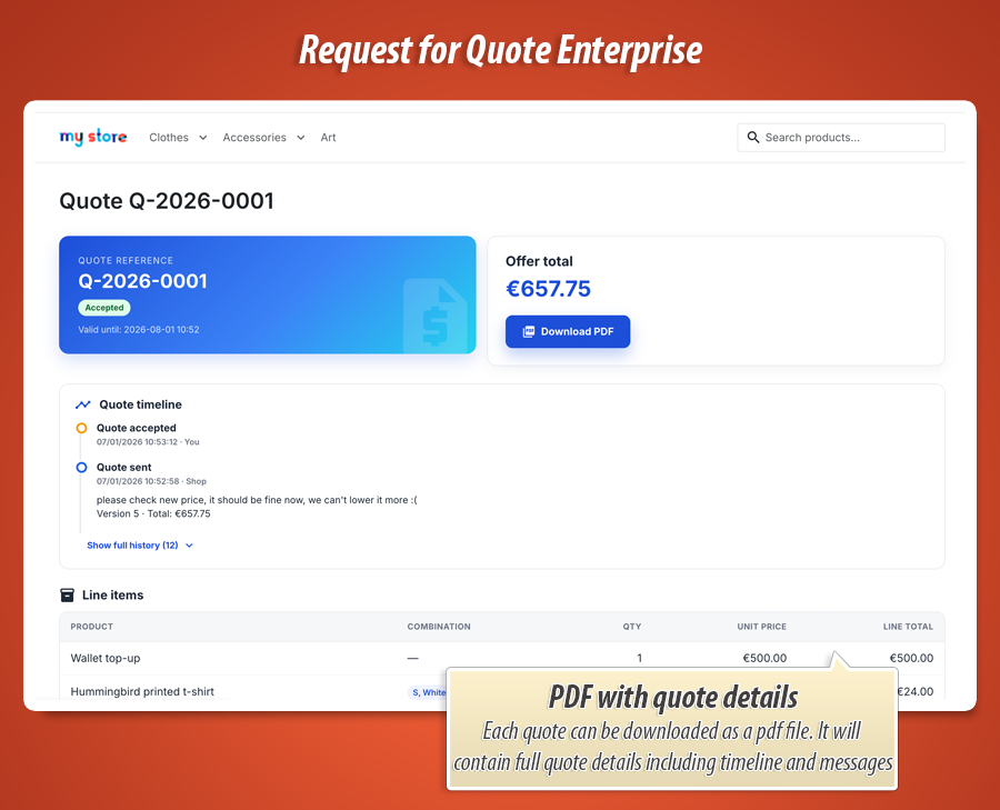 Image 6: Quote Enterprise